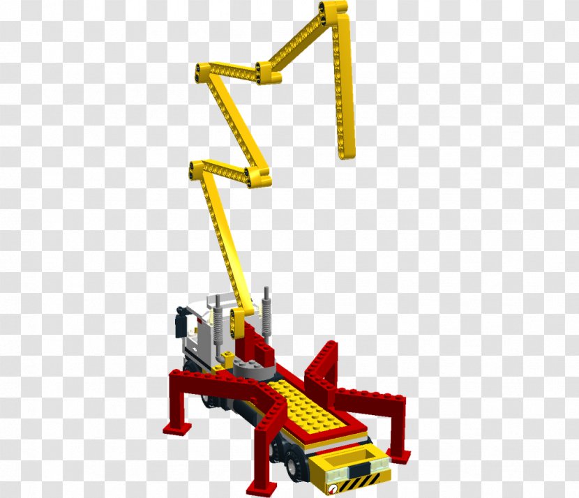 Concrete Pump Truck Architectural Engineering Lego Ideas Crane - Technology Transparent PNG