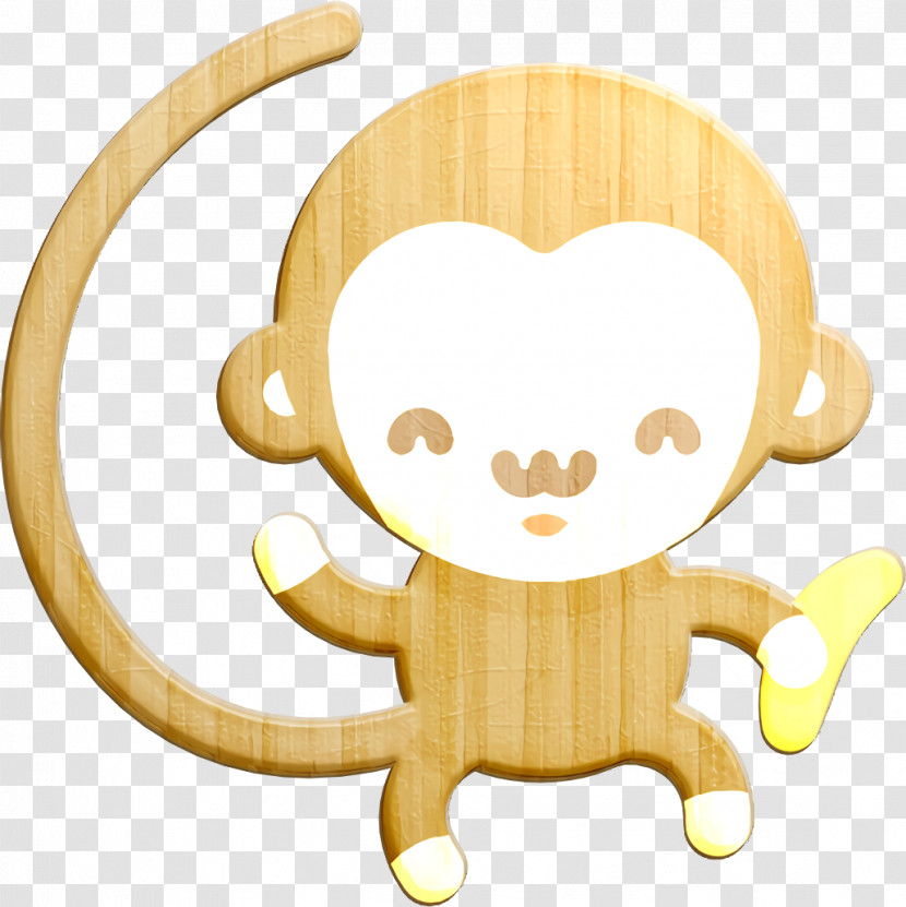 Kawaii Animals Icon Monkey Icon Transparent PNG