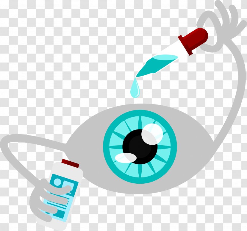 Eye Drop Cartoon Transparent PNG