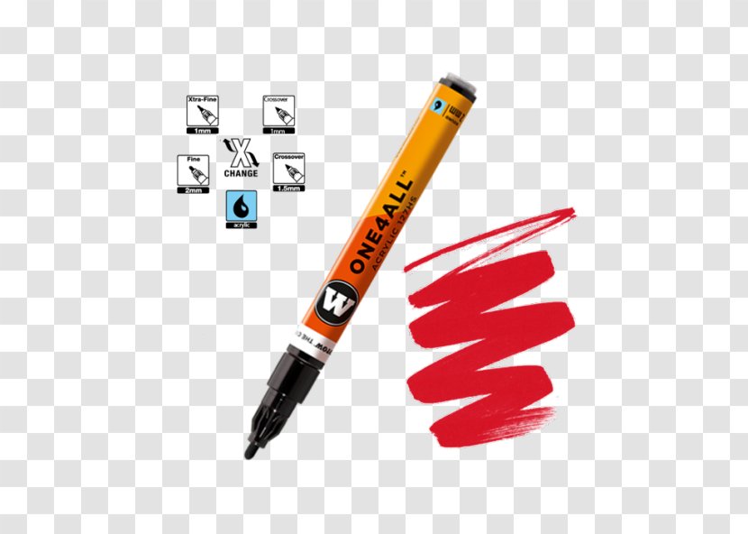 Marker Pen Ballpoint Paper Paint Pens - Brand Transparent PNG