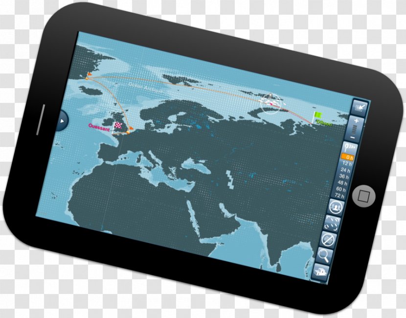 Travel Smartphone World Adventure Map - Multimedia Transparent PNG