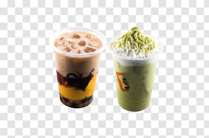 Bubble Tea Hong Kong-style Milk Iced - Cups Transparent PNG