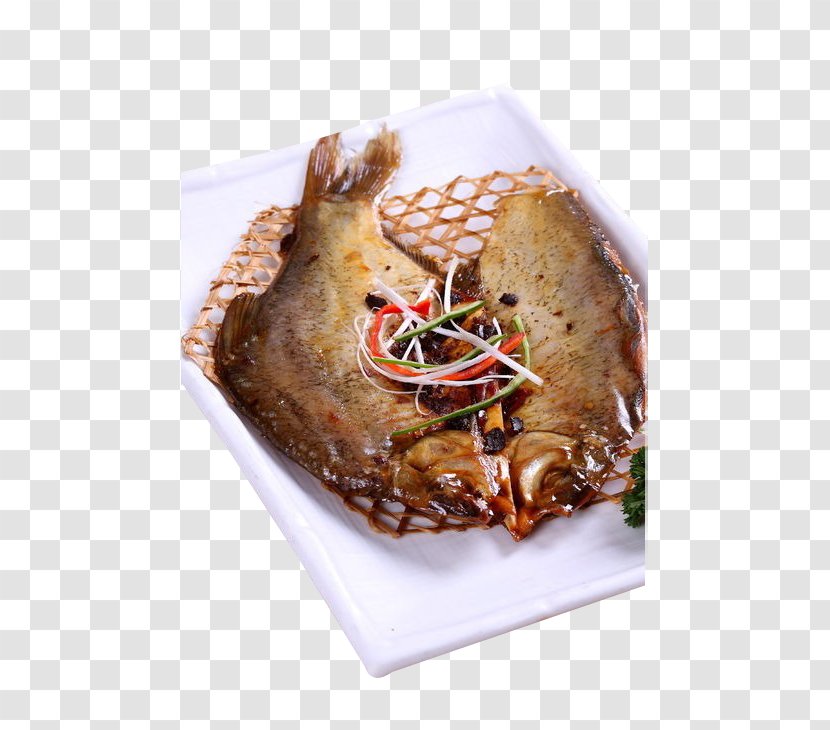 Seafood Fish Deep Frying - Fried Food - Sided Transparent PNG