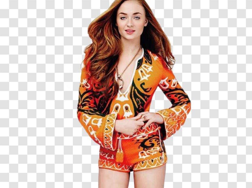 Sophia Turner Mexico Magazine Glamour Game Of Thrones - Flower - Sophie Image Transparent PNG