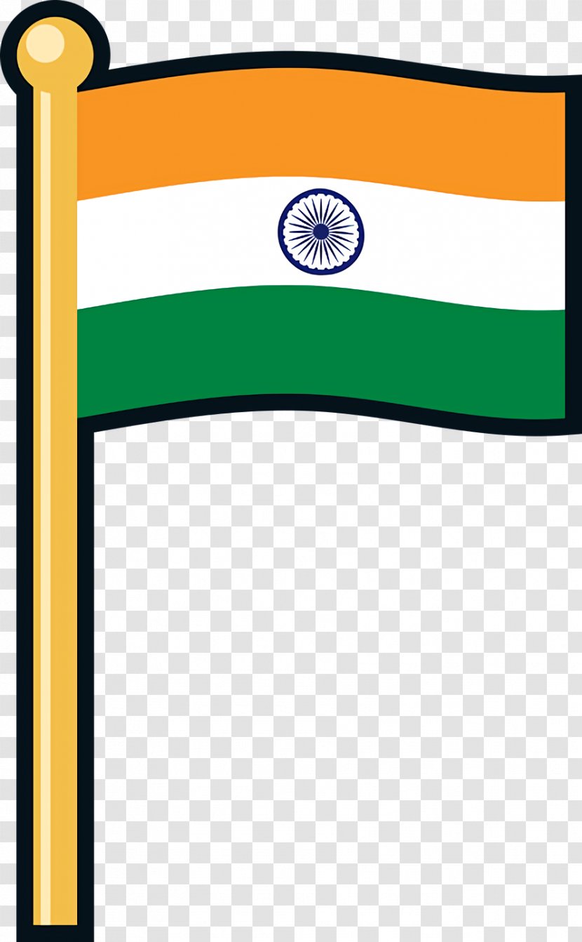 India Independence Day National Flag - Tricolour - United States Code Transparent PNG