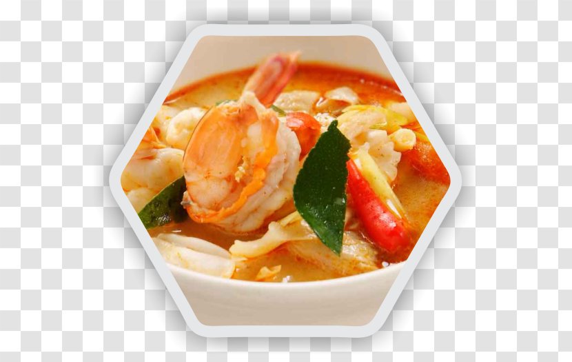 Tom Yum Thai Cuisine Fish Soup Kha Kai Pad - Shrimp Transparent PNG
