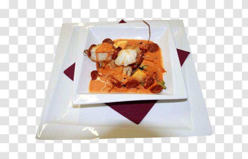 Dish Restaurant Mise En Bouche Meal Cuisine - Traiteur - Chorizo Transparent PNG
