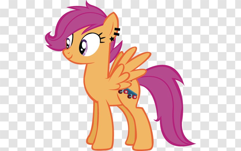 Scootaloo Pony Rainbow Dash Twilight Sparkle Pinkie Pie - Cartoon - Flower Transparent PNG