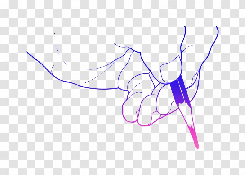 Clip Art Illustration Finger Drawing Graphic Design - M02csf - Purple Transparent PNG