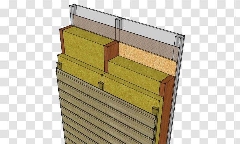 Structural Element Wall Aislante Térmico Attic Lumber - Isolant - House Transparent PNG