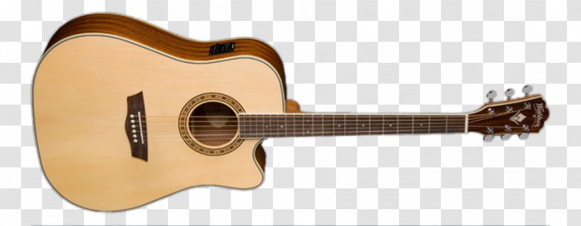 Washburn Guitars Acoustic-electric Guitar Acoustic Dreadnought - Tree Transparent PNG