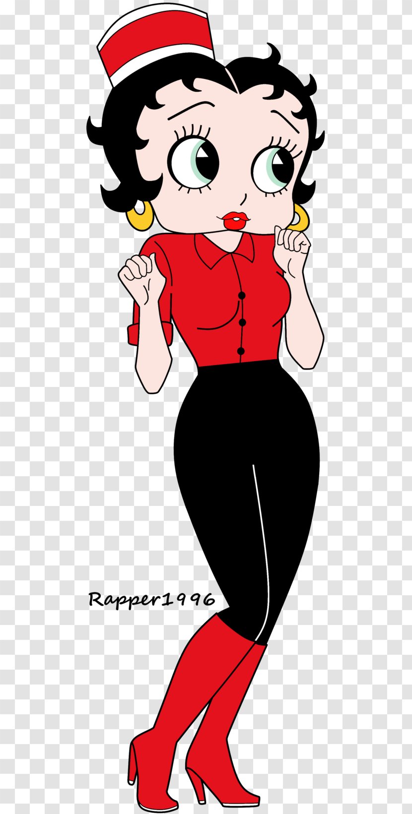 Betty Boop Animation Art Clip - Flower Transparent PNG