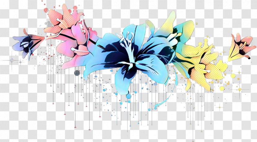 Watercolor Floral Background - Petal - Wildflower Paint Transparent PNG