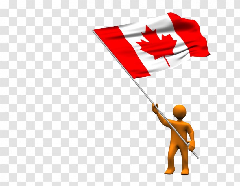 Canada Stock Photography Illustration - Maple Leaf - Holding The Flag Swing Transparent PNG