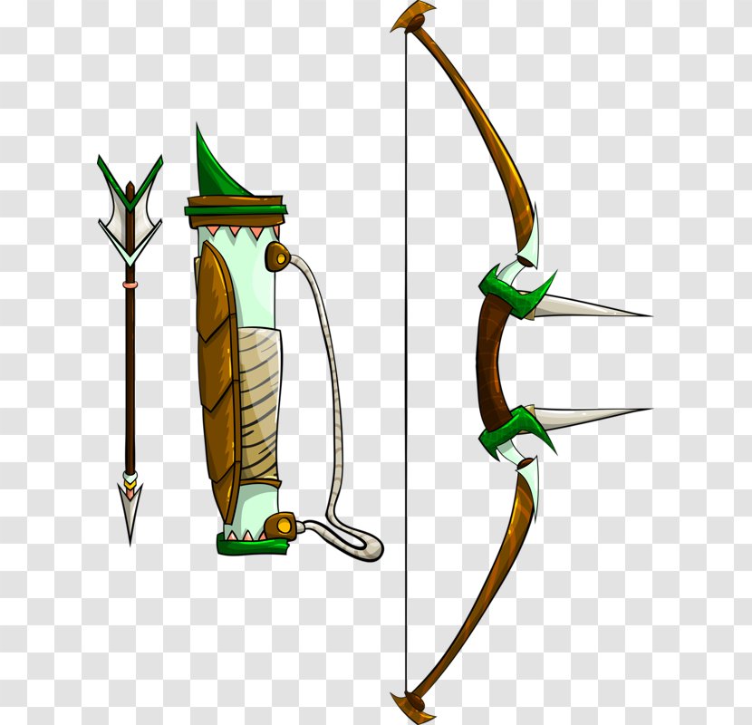 Bow And Arrow Archery - Recreation - Hand Drawn Transparent PNG