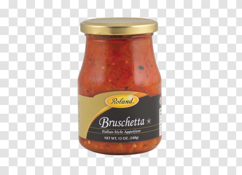 Bruschetta Tomate Frito Sweet Chili Sauce Kosher Foods Chutney - Harissa Transparent PNG