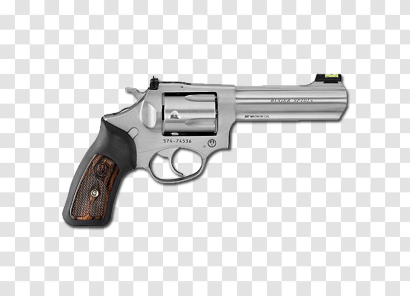 Ruger SP101 .357 Magnum Revolver .38 Special Sturm, & Co. - Weapon Transparent PNG
