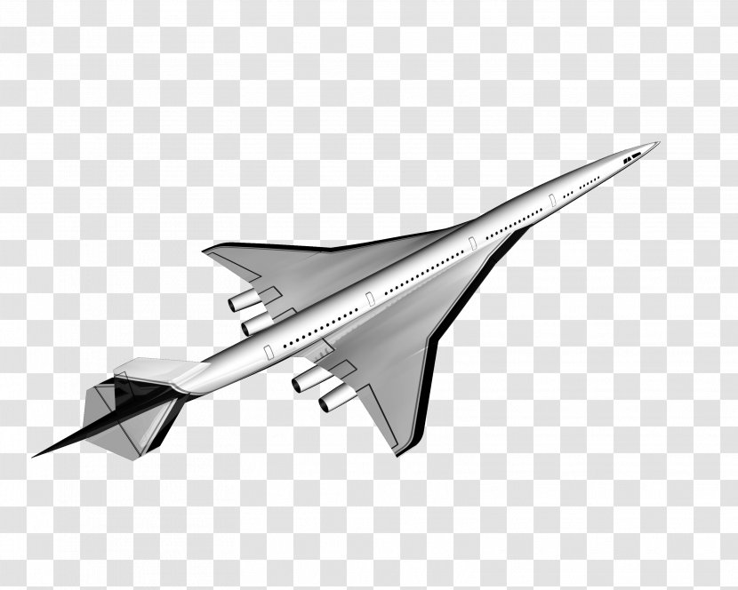 High Speed Civil Transport Supersonic Aircraft NASA - Cargo Transparent PNG