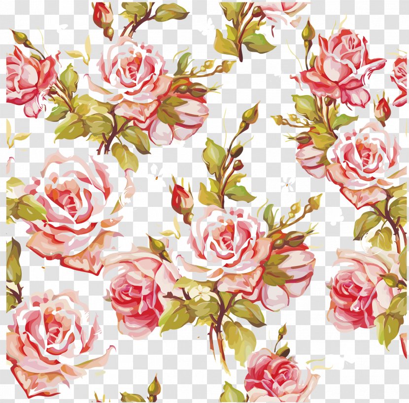 Flower Floral Design Pattern - Photography - Camellia Red Vector Background Material Transparent PNG