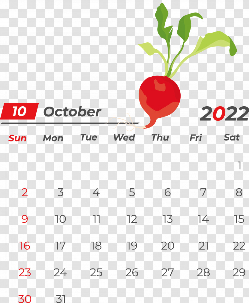 Calendar Line Cherry Font Fruit Transparent PNG