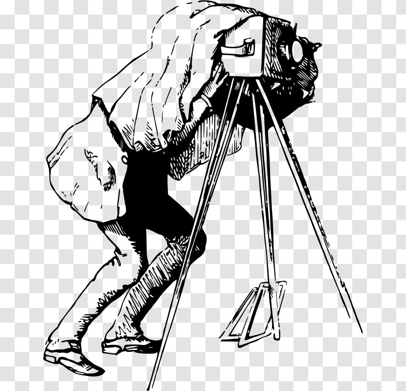 Photographer Photography Drawing Clip Art - Fictional Character Transparent PNG