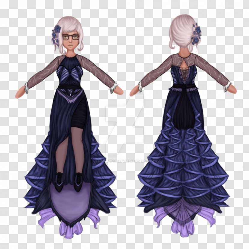 Costume Design Gown - Doll - Extinct Transparent PNG