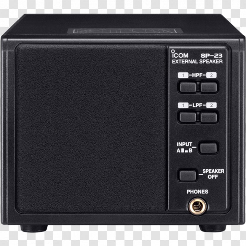Loudspeaker Transceiver Icom Incorporated Radio Receiver Software-defined - Base Station Transparent PNG