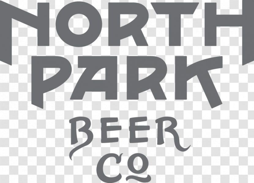 North Park Beer Company India Pale Ale Stone Brewing Co. - Black And White Transparent PNG