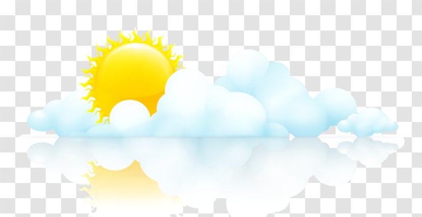 Yellow Sky Computer Wallpaper - Cloud - Cloudy Weather Transparent PNG
