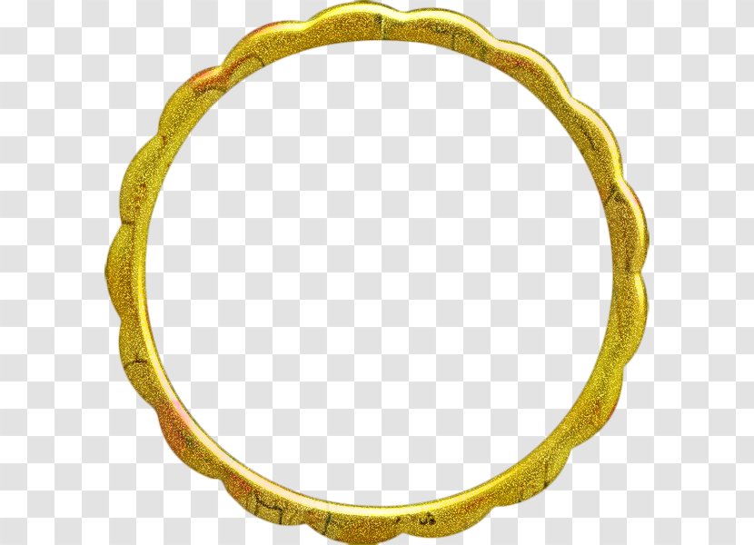 Yellow Background - Oval - Brass Transparent PNG