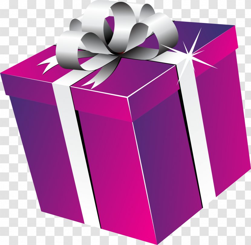 Gift - Purple Sparkling Gifts Transparent PNG