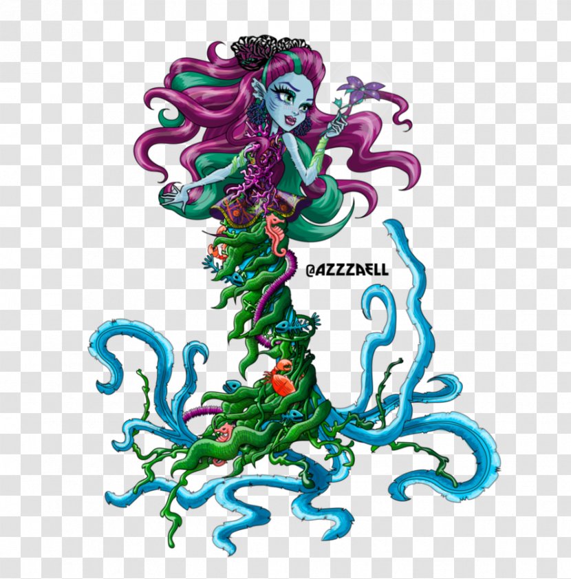 Fan Art - Ever After High - Coral Reef Drawing Transparent PNG
