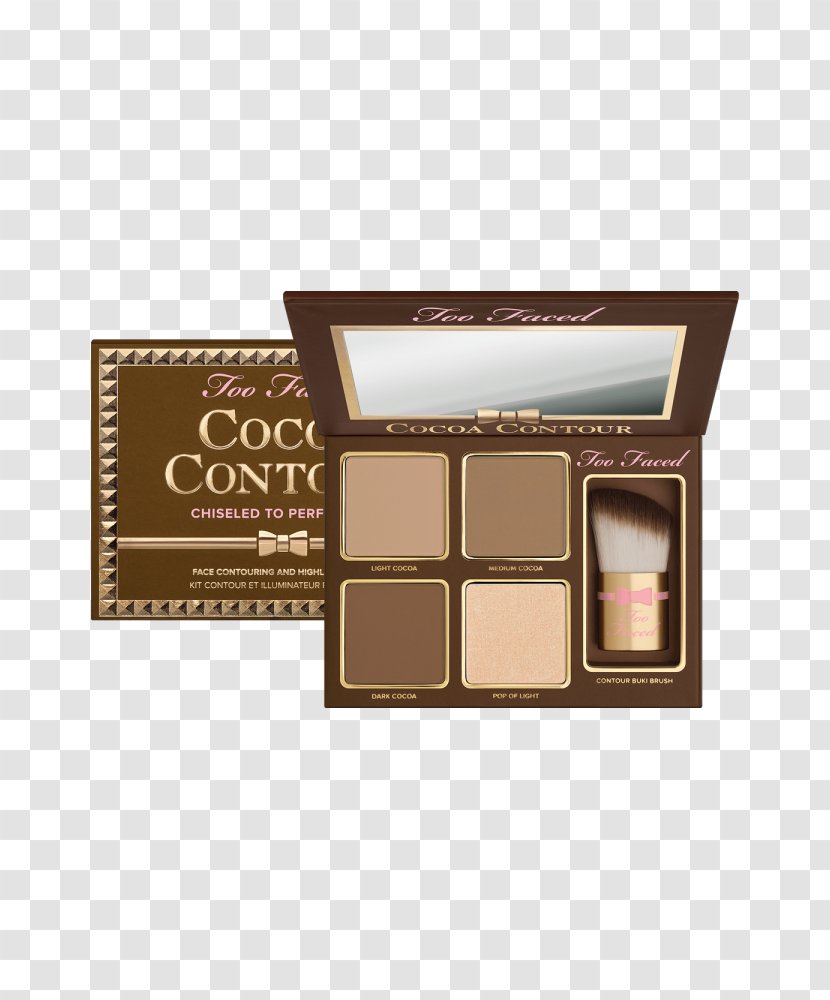 Too Faced Cocoa Contour Contouring Cosmetics Sweet Peach Highlighter - Face Transparent PNG