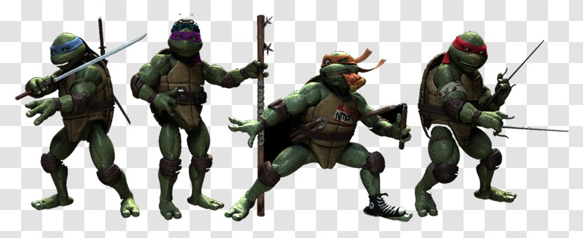 Leonardo Donatello Teenage Mutant Ninja Turtles Reboot Series - Out Of The Shadows Transparent PNG