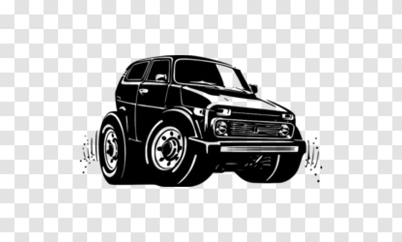 LADA 4x4 Car Clip Art - Drawing Transparent PNG