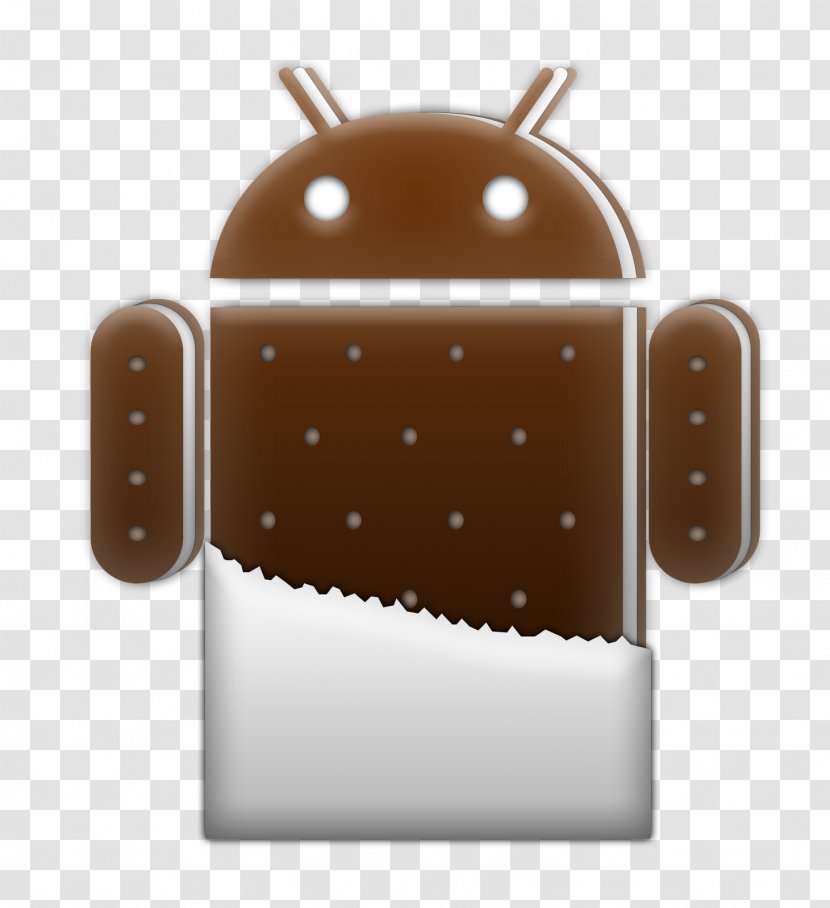 Android Ice Cream Sandwich Frozen Yogurt - Waffle Transparent PNG