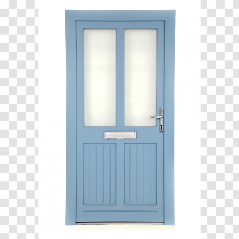 Sash Window House Door - Single Transparent PNG