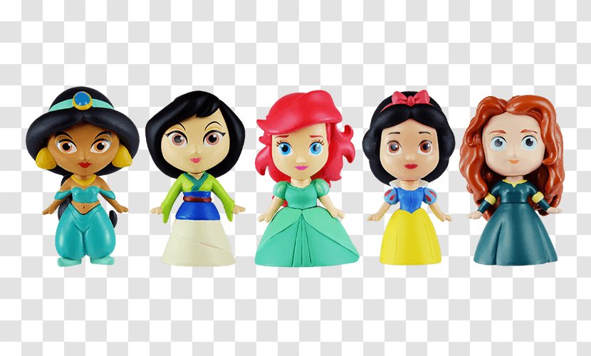 Disney Princess Cinderella Ariel Belle Figurine - Play Transparent PNG