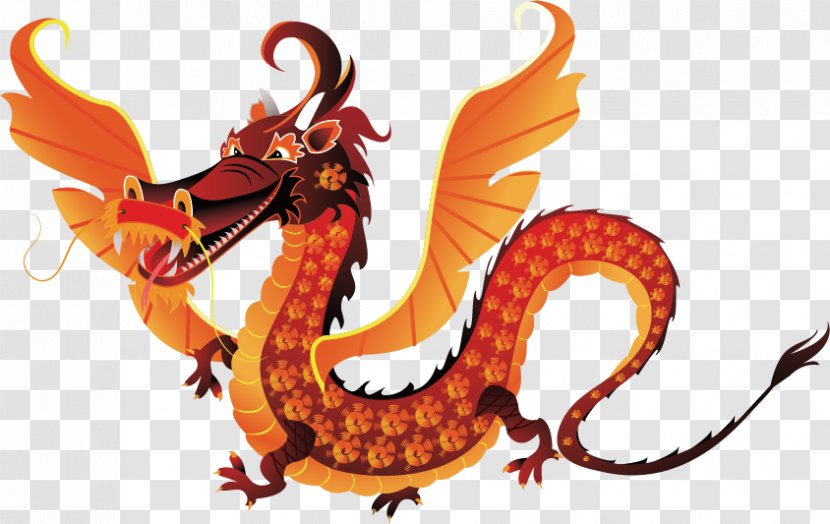Chinese Dragon Cartoon Illustration - Pixabay Transparent PNG