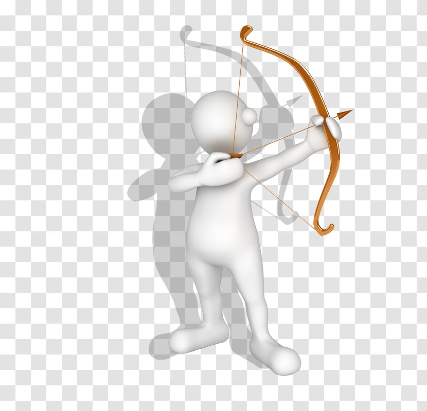 Archery Cartoon Illustration - Mythical Creature - 3D Villain Transparent PNG
