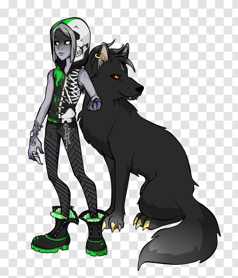 Dog Werewolf Shadow Person Monster Wendigo - Carnivoran Transparent PNG