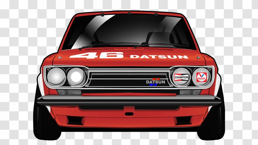 Compact Car Nissan Bluebird Datsun Transparent PNG