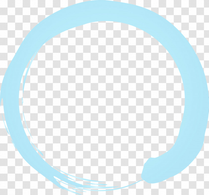 Aqua Blue Turquoise Teal Circle Transparent PNG
