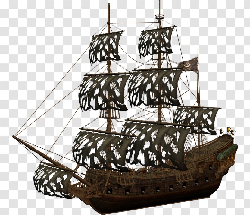 Jack Sparrow Ship Piracy Boat - Carrack - Pirate Transparent PNG