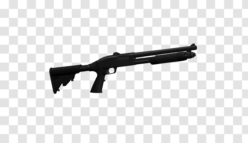 Trigger Benelli M4 Combat Shotgun Gun Barrel - Frame - Weapon Transparent PNG
