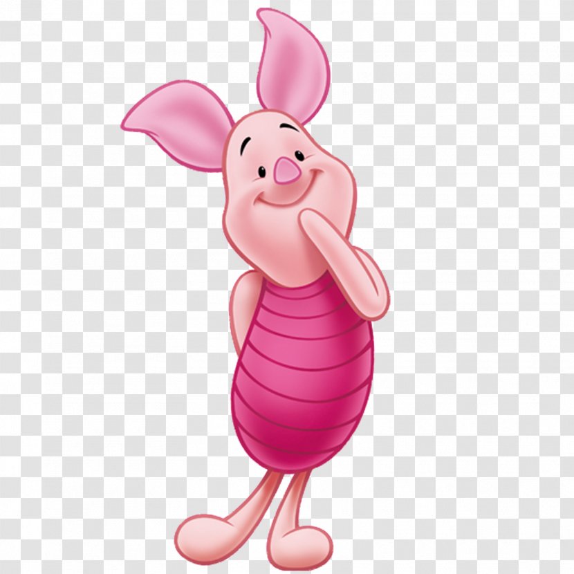 Piglet Winnie-the-Pooh Hundred Acre Wood Tigger Roo - Animal Figure - Winnie The Pooh Transparent PNG