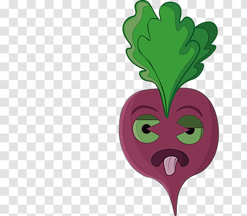 Beetroot Radish Cartoon Vegetable Plant Transparent PNG