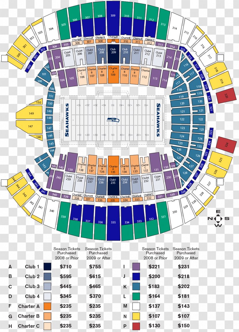 CenturyLink Field Seattle Seahawks Center NFL Moda - Centurylink - Nfc Championship Game Transparent PNG