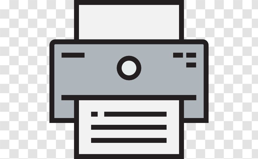 Printer Icon - System Resource - A Transparent PNG