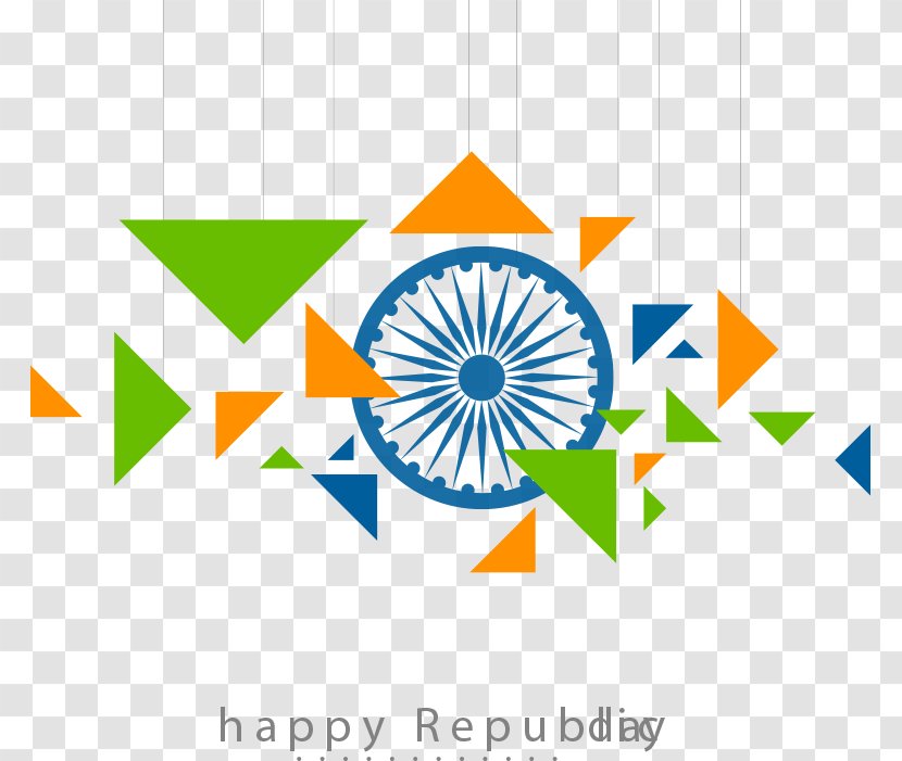 Indian Independence Day Republic Flipkart Sales - Ashoka Chakra - Falun Vector Triangle With India Transparent PNG